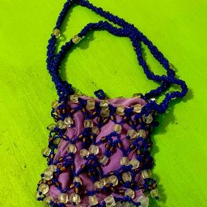 Beautiful Hand Beaded Mini Bag